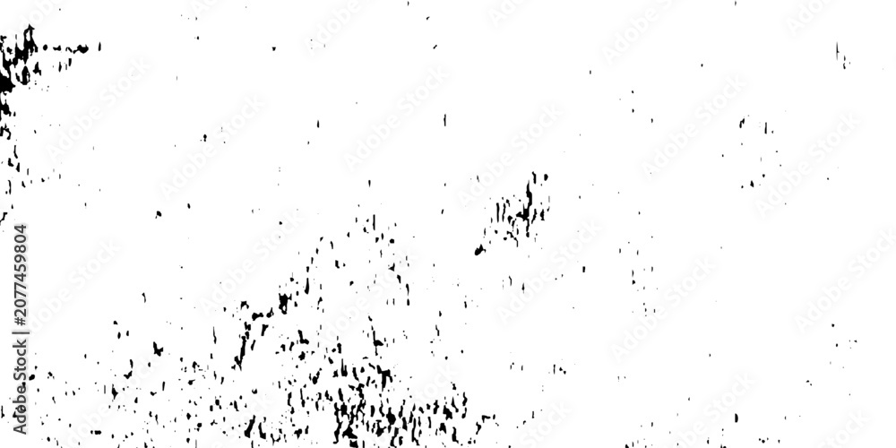 Fototapeta premium Vintage old wall stained crack grunge ink splat texture with various curved. Distressed glitchy abstract vector Grunge grainy noise background 