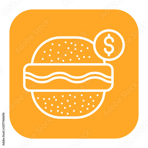 Fotografía Budget Eating Icon