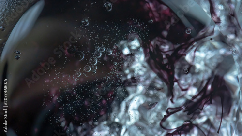 Obraz na płótnie water splash in slow motion