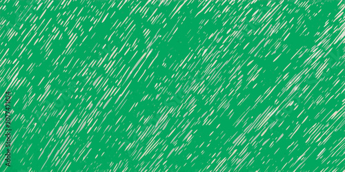 Green crayon texture abstract pattern with jagged lines