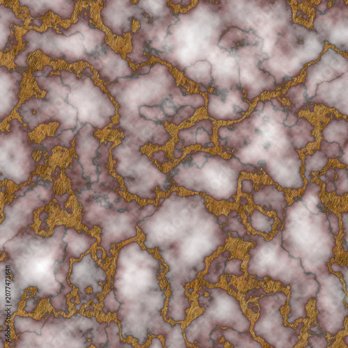 Luxurious marble texture with veins of shimmering gold, perfect for elegant backgrounds.