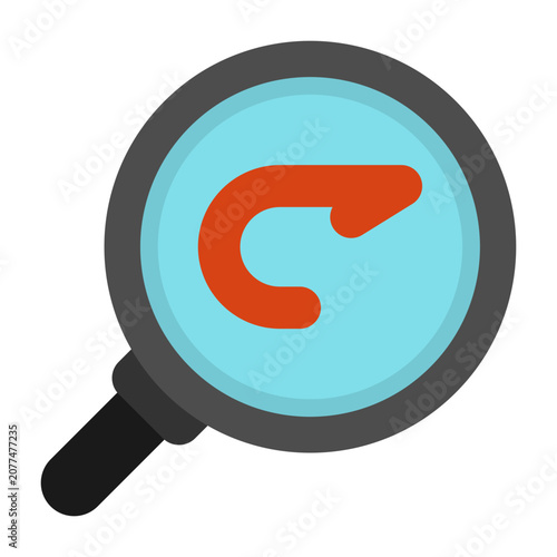 Bild auf Leinwand Repeat Icon Design