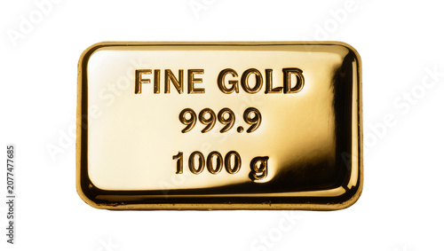 Tableau sur toile Fine gold bar 999 9 purity 1000 grams