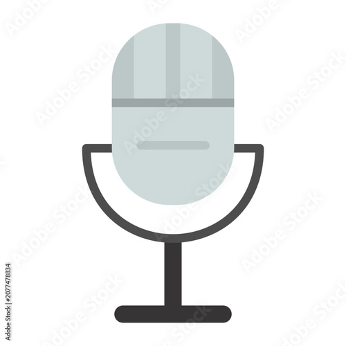 Принти на полотні Microphone Icon Design