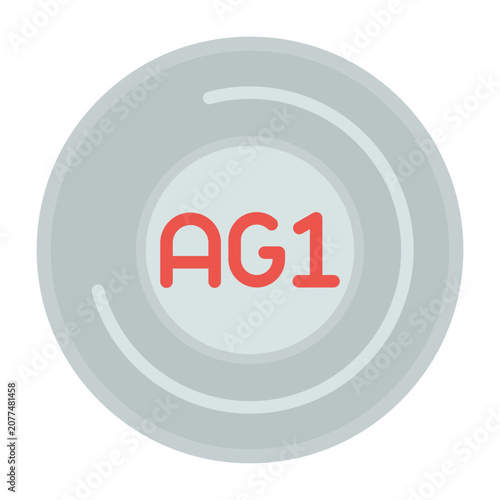 Naklejka Battery Ag1 Icon Design