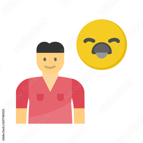 Photos Disgusted Icon Design