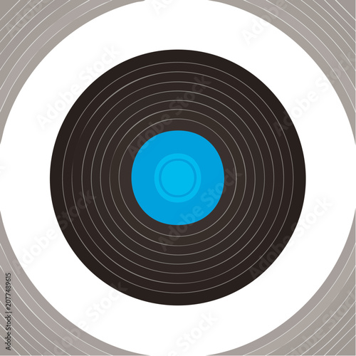 Minimalist Concentric Circles Vector Design