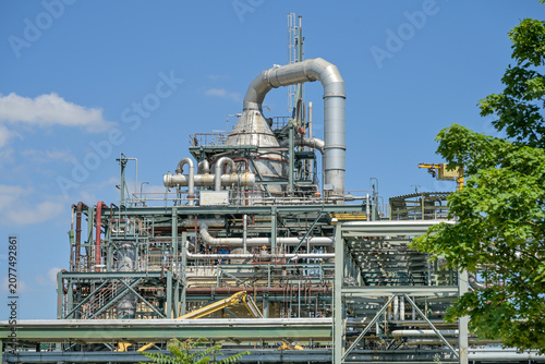 Rohre, BEW Berliner Energie und Wärme GmbH, Heizkraftwerk Klingenberg, Lichtenberg, Berlin, Deutschland