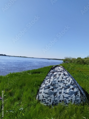 lake, water, sky, landscape, clouds, nature, river, beach, summer, travel