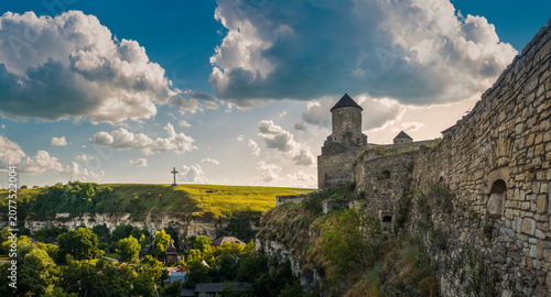 fields-Podilskyi Fortress, a historical defensive architecture near fields