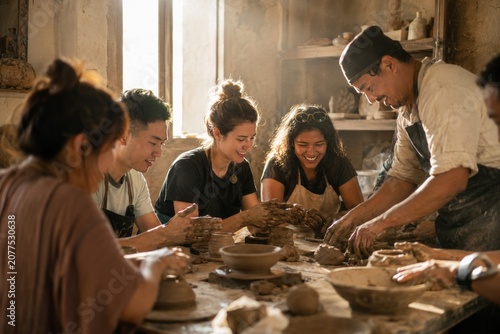 Cooking class with travelers and local chef