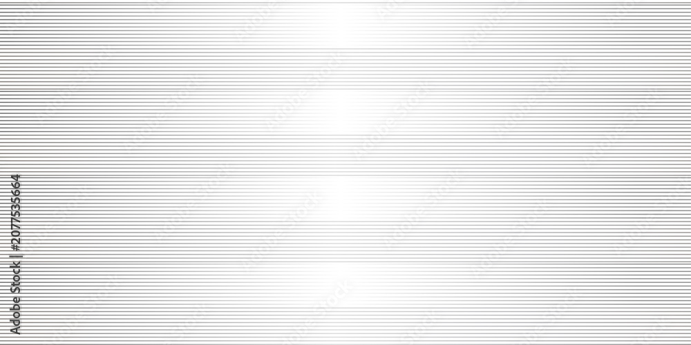 Fototapeta premium Geometric diagonal oblique vector curve gradient black and white graphic stripe line. Repeated fine diagonal lines Thin slash line stripes diagonal vector elegant background