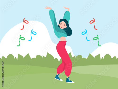 Photos Sway Concept Illustration Illustration Vector Style