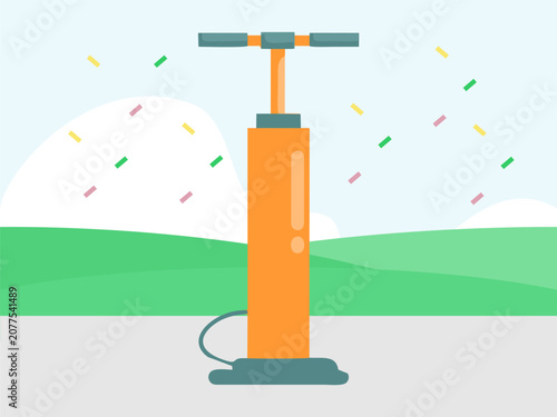 Fotografie Pomp Concept Illustration Illustration Vector Style