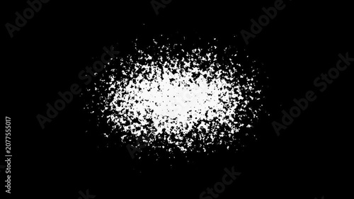explosion with alpha channel