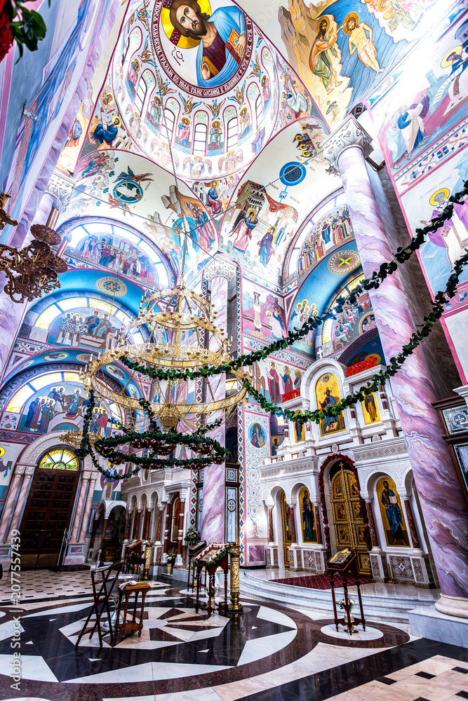 Obraz premium Interior of the Cathedral of Saint Sophia, the Wisdom of God