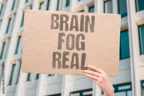 Photos "Brain fog real" Cognitive dullness is a genuine experience