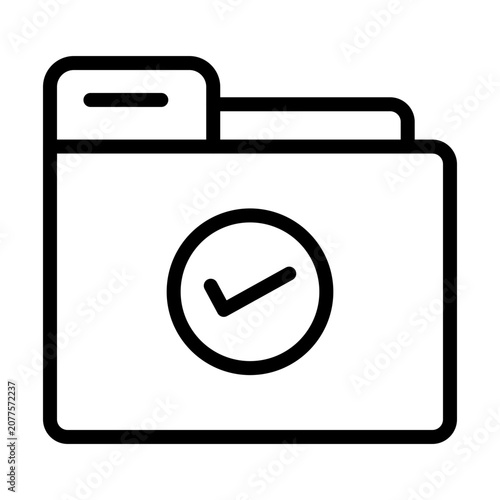 File Folder Vector Icon