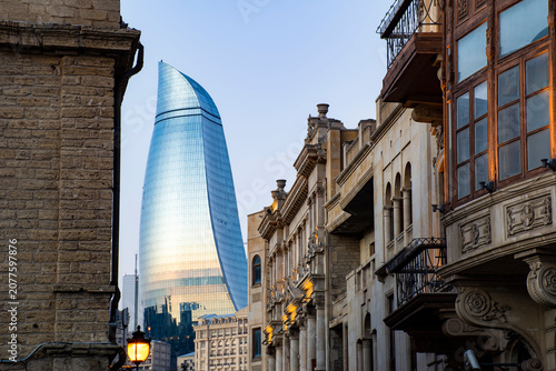 Views of Baku City, Azerbaijan 