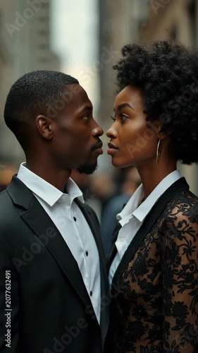 Multiracial business people having meeting fashion editorial shot, high-fashion imagery, avant-garde aesthetics, editorial storytelling, conveying fashion trends and concepts, artisti.