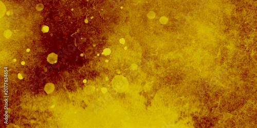 Fotografie Beautiful golden texture abstract wall background, ribbed surface texture with copy space