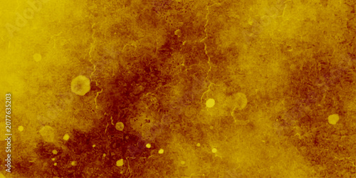 Fotografie Beautiful golden texture abstract wall background, ribbed surface texture with copy space