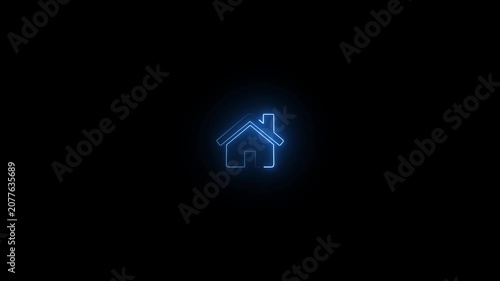 house in the night