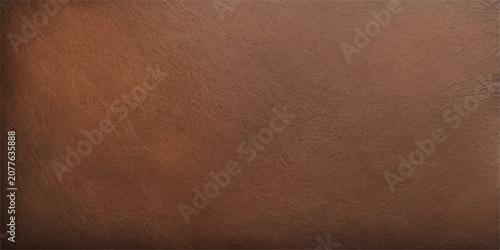 Schilderij op canvas Abstract Brown Leather Texture Background with Vintage Aged Rough Surface Natura
