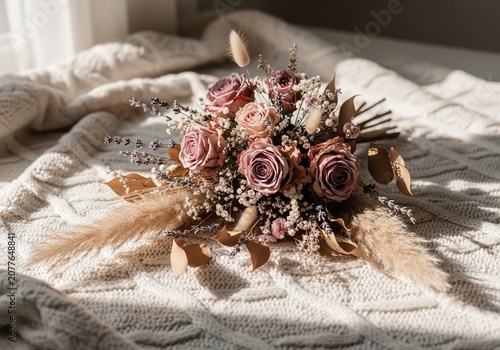Whispers of Dusk: A Faded Bloom's Serenade