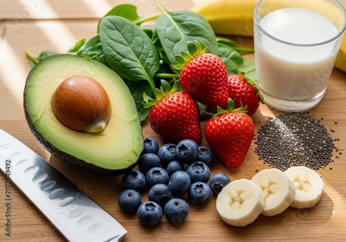 Morning Vitality: A Blend of Freshness and Nourishment