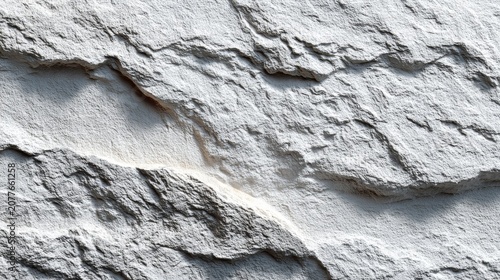 White rock stone concrete rough texture background. Natural grunge surface material for wallpaper, backdrop, or graphic design.