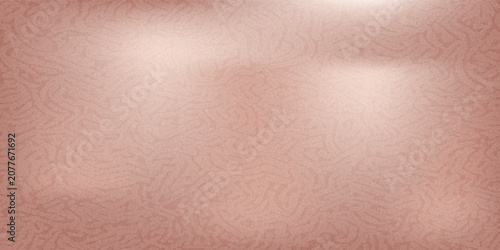 Schilderij op canvas Elegant Rose Gold Metallic Texture Background with Soft Shimmering Light Reflect
