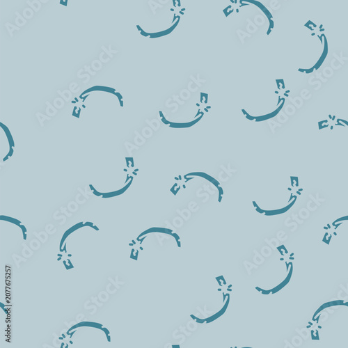Foto fractured rib fracture injury glyph vector seamless pattern