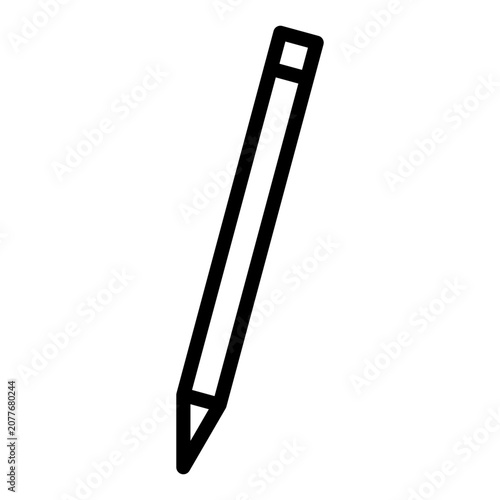 Pencil line icon