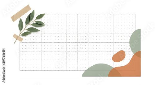 Isolated Vector Template on Transparent Background PNG.
