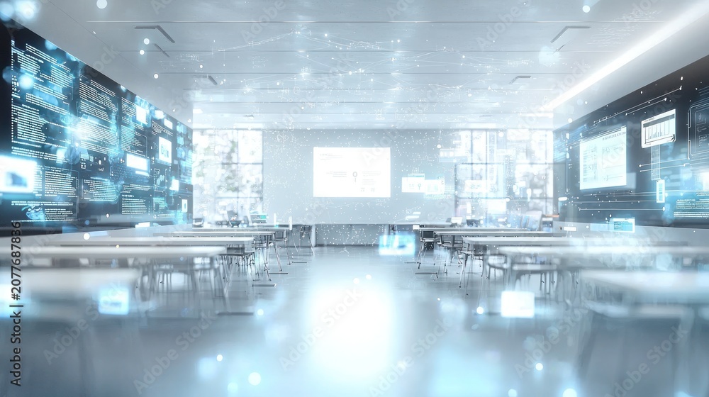 Fototapeta premium Modern technology office