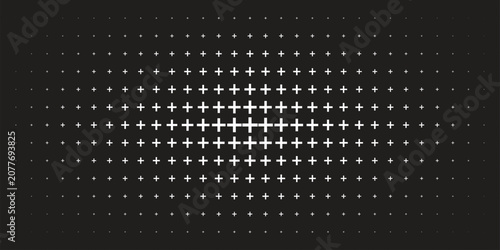 Fotografía Halftone gradient background with grunge