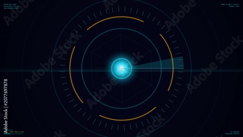 Glowing core energy pulse reactor in operation