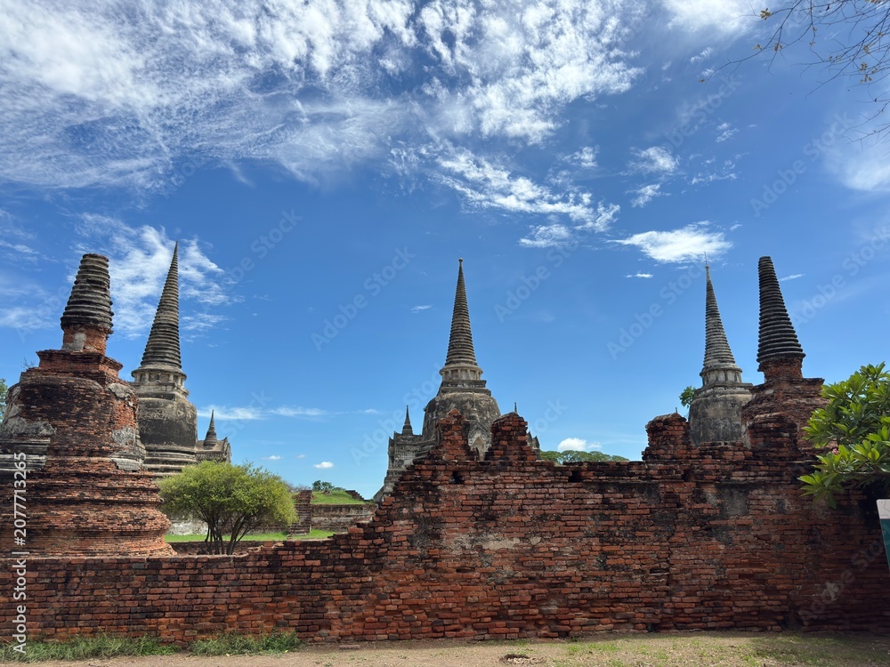 Fototapeta premium wat phra si sanphet