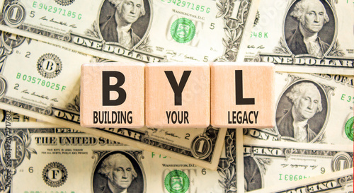 Photography BYL building your legacy symbol