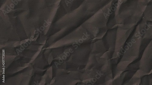 Crumpled Paper Texture Animation | 4K Seamless Loop Background