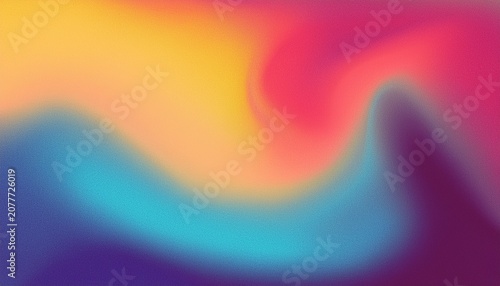 Abstract Blurred Grainy Psychedelic Gradient Background Texture Colorful Digital Grain Dust Soft Noise Effect Lo Fi Multicolor Vintage Retro Fluid Colors For Poster Flyer Or Music Album Cover