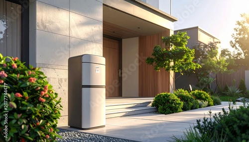 Secure Parcel Delivery Box for Contactless Home Delivery