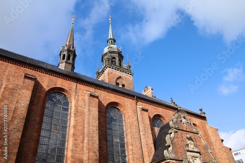 Konstfotografi Helligaandskirken in Copenhagen, Denmark