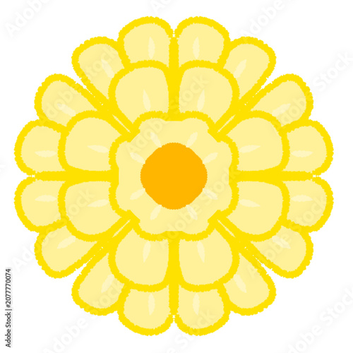 Botanical Flower Clipart with Transparent Background. Hand Drawn Flower Clipart Floral Element with Transparent Background 