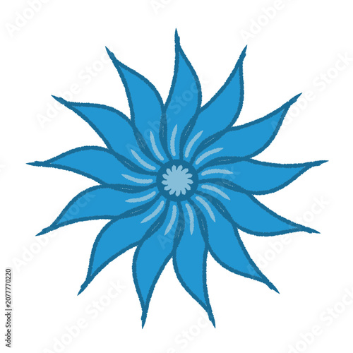 Flower Clipart PNG Transparent Background | Floral Botanical Illustration