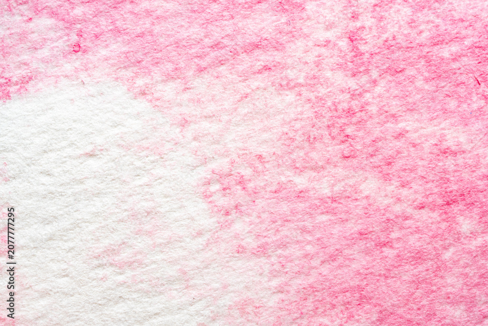 Fototapeta premium Soft pink watercolor wash background for cosmetic packaging design