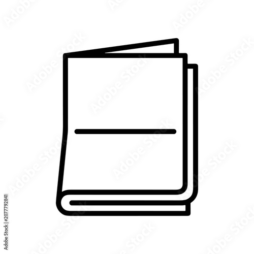 Stack of Blank Paper Sheets Document.