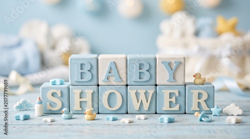 Baby shower decorations create a cheerful atmosphere for celebrating new beginnings.