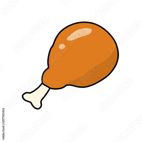フライドチキンのイラスト